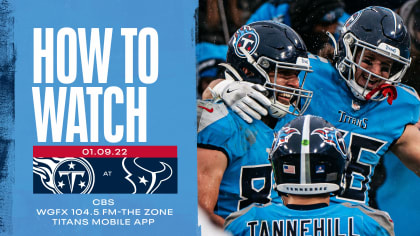 Watch Titans @ Texans Live Stream