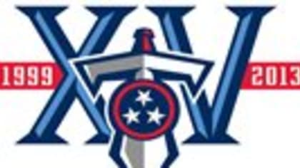 TENNESSEE TITANS: The Titans new logo is a Titan ready to take on the Gods.  The