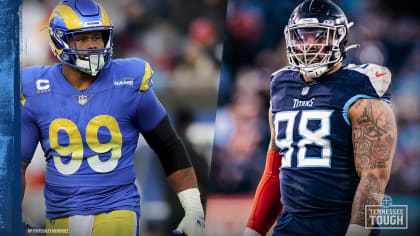 From Super Bowl LVI: Rams DL Aaron Donald Thinks Titans DL Jeffery Simmons  is 'A Special Type of Talent”