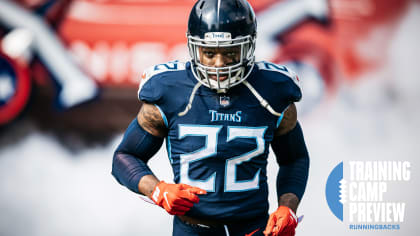 January 7, 2023: Tennessee Titans running back Derrick Henry (22) during a  game against the Jacksonville Jaguars in Jacksonville, FL. Romeo T  Guzman/CSM/Sipa USA.(Credit Image: © Romeo Guzman/Cal Sport Media/Sipa USA  Stock