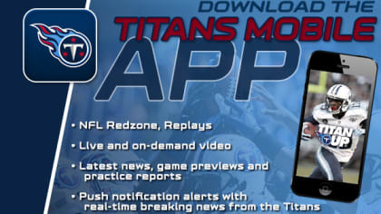 Titans Mobile App  Tennessee Titans 