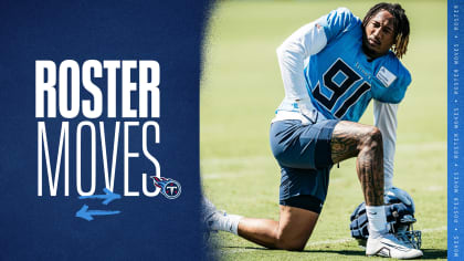 Titans Make Eight Roster Moves 