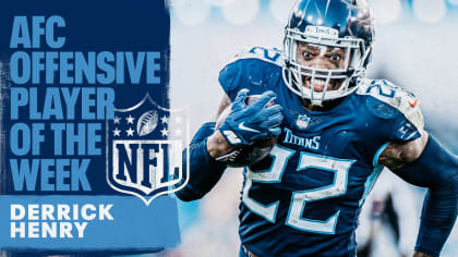 Titans RB Derrick Henry Named AFC Offensive Player of the Week