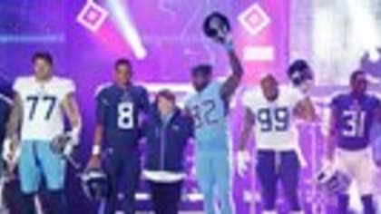 Titans uniforms unveiled during street party on Broadway