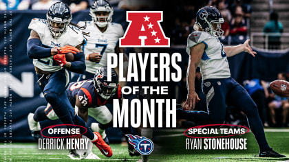 NFL reveals AFC, NFC Players of the Month