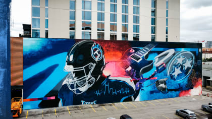 Titans Launch Second Mural in Downtown Nashville