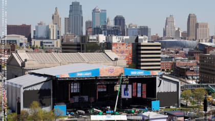 Sights and Sounds from the NFL Draft on Wednesday in Kansas City