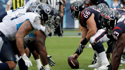 Titans Battle Texans for AFC South Lead Sunday at Nissan Stadium