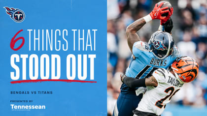 Titans hope to find footing against Bengals