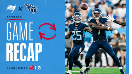 Tennessee Titans who didn't play in preseason Week 2