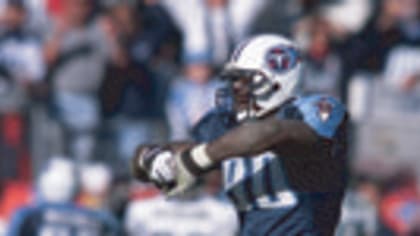 Newly named Tennessee Titans unveiled uniforms for fans April 13, 1999