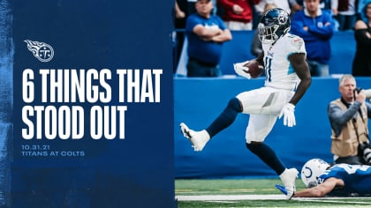 Six Things That Stood Out for the Titans in Sunday's Win Over the