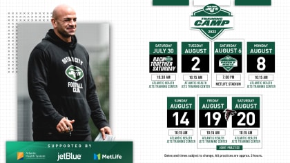 New York Jets training camp 2023: Key dates, venue and ticket pricing