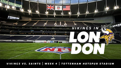 Vikings top Saints 28-25 in NFL's first London game this season