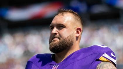 Vikings host offensive lineman Dalton Risner for visit at training camp