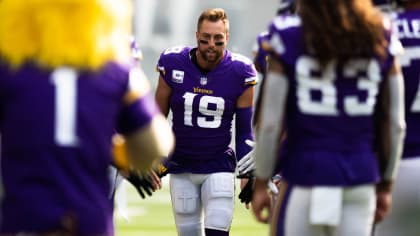 Adam Thielen Signed Custom Purple Football Jersey