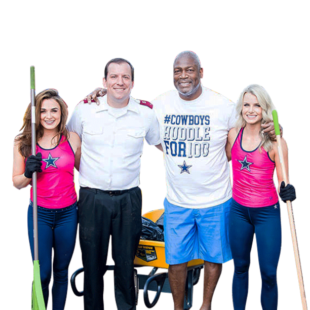 Dallas Cowboys Host Mayor’s Hometown Huddle
