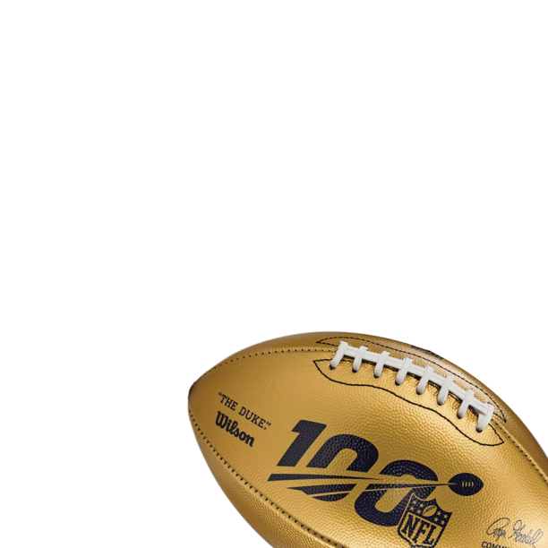 Wilson NFL 100 Gold Football