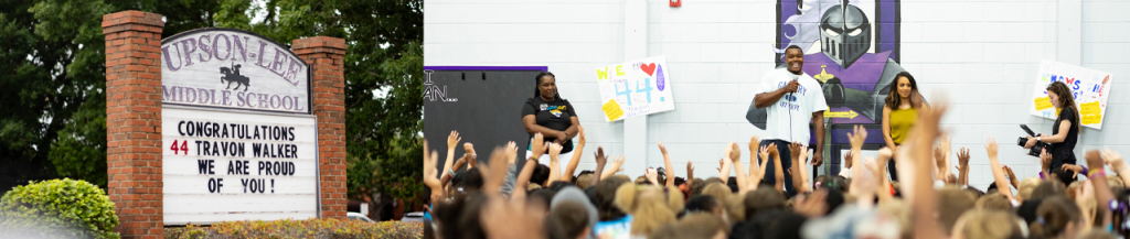 Upson-Lee High School retires Travon Walker's jersey