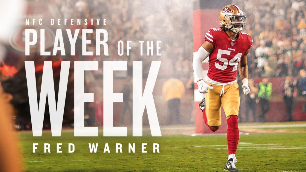 Fred Warner Earns First-Career NFC Defensive Player Of The Week Honor