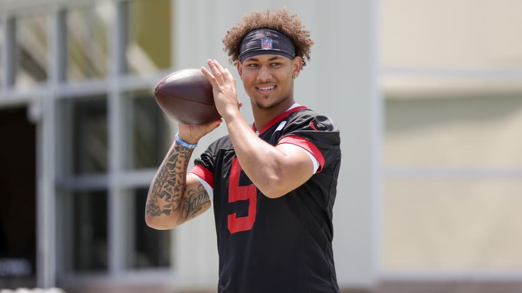 49ers rookie minicamp: Trey Lance debuts on practice field