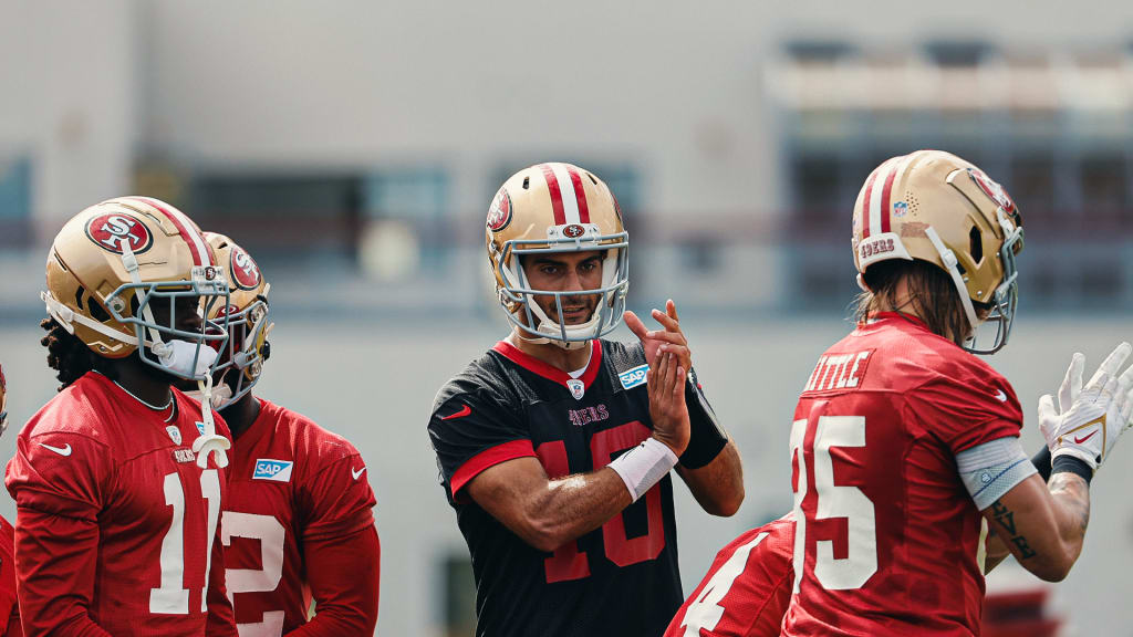 Garoppolo is 'Staying in the Moment' in QB1 Transition; Lance