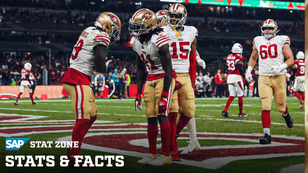 49ers Begin the Season 4-0 in NFC West; Stats and Facts from #SFvsAZ