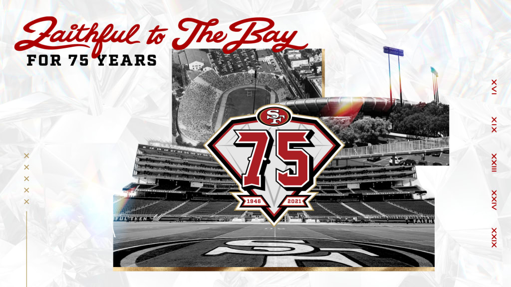 49er 75th anniversary patch