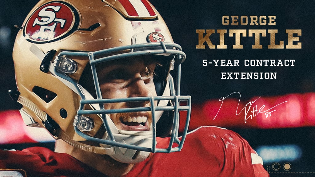 49ers Sign TE George Kittle to Five-Year Extension