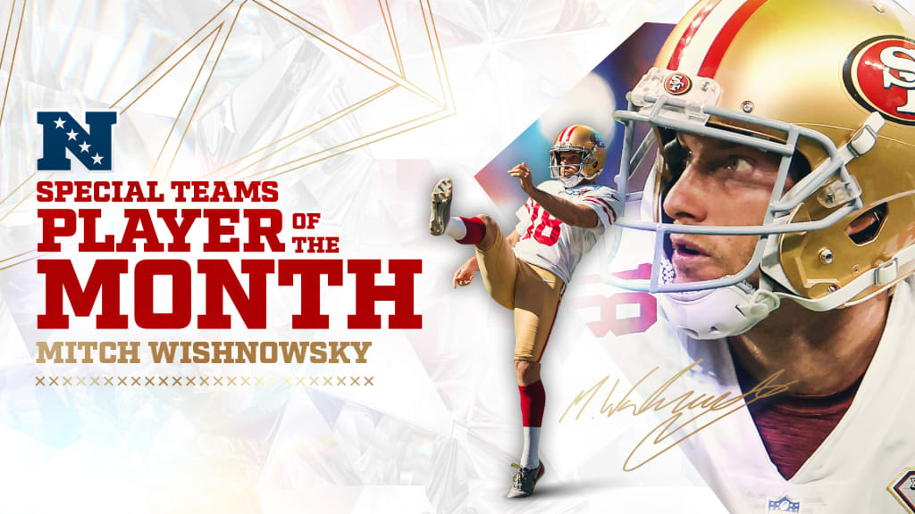 49ers Awards: Punter Mitch Wishnowsky named NFC's Special Teams Player of  the Week - Niners Nation