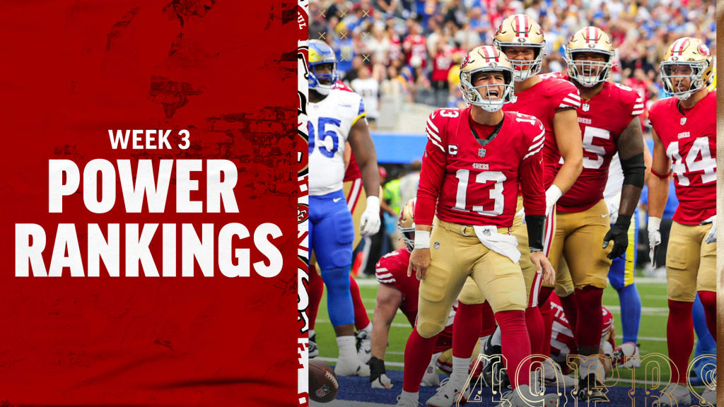 NFL Power Rankings, Week 5: 49ers reclaim No. 1 spot; Seahawks