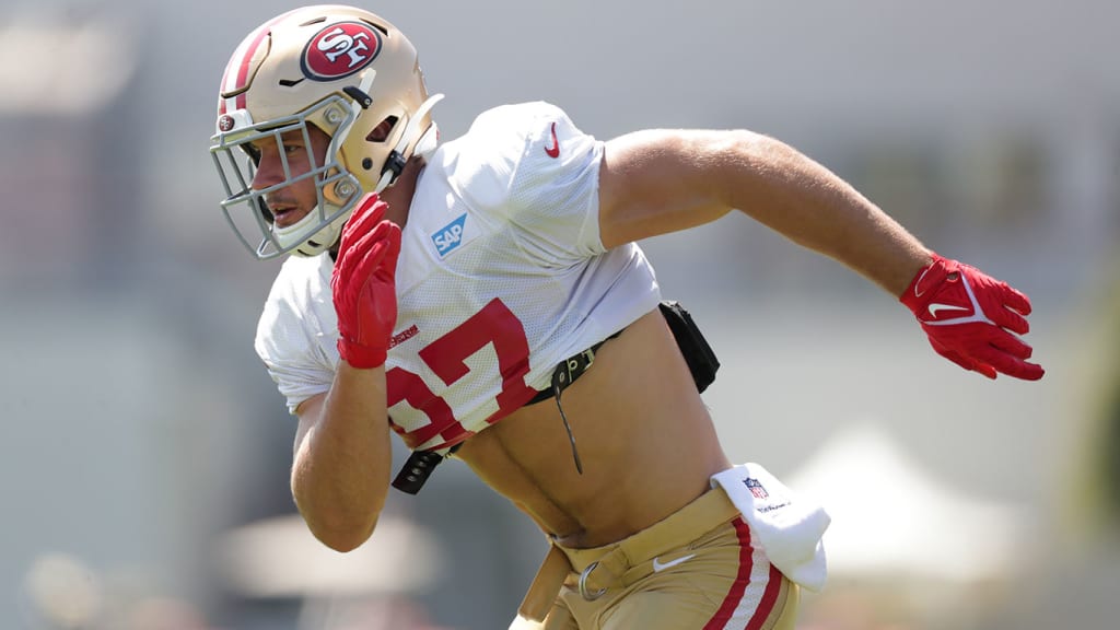 San Francisco offense with second-year quarterback Trey Lance