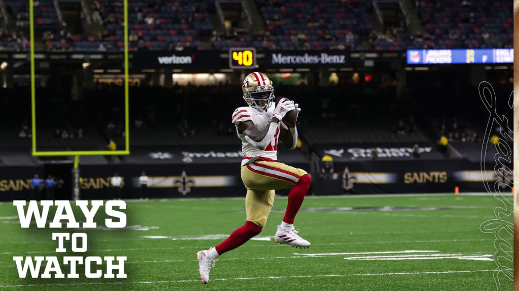 49ers vs. Saints Gameday Live