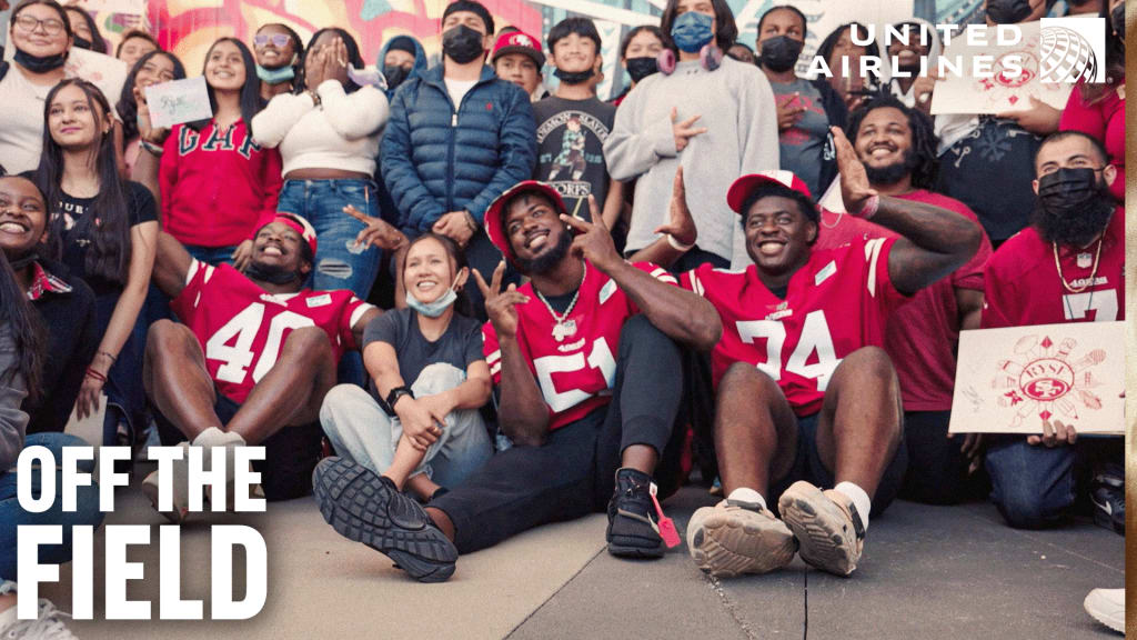 Off the Field: 49ers Players Uplift and Inspire Bay Area Youth at