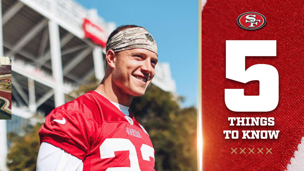 Look: 49ers Reveal Christian McCaffrey's New Jersey Number 