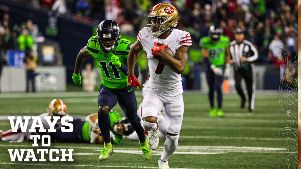 What TV channel is 49ers vs Seahawks today? Free live stream