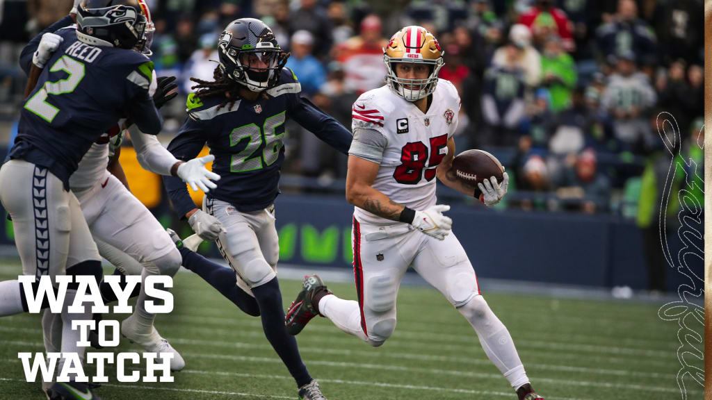 How to watch Seahawks-49ers TNF on  Prime Video