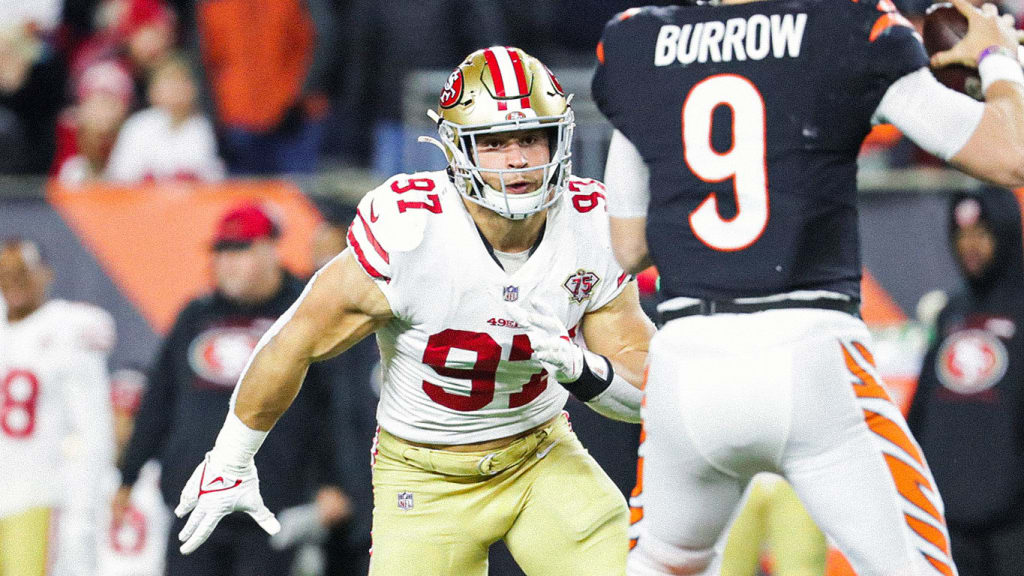 49ers Deebo Samuel Nick Bosa George Kittle Jimmy Garoppolo Abbey