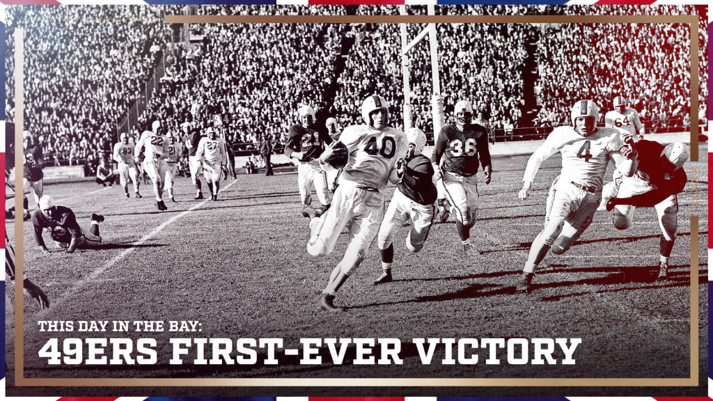 This Day in The Bay: 49ers First-Ever Regular Season Victory