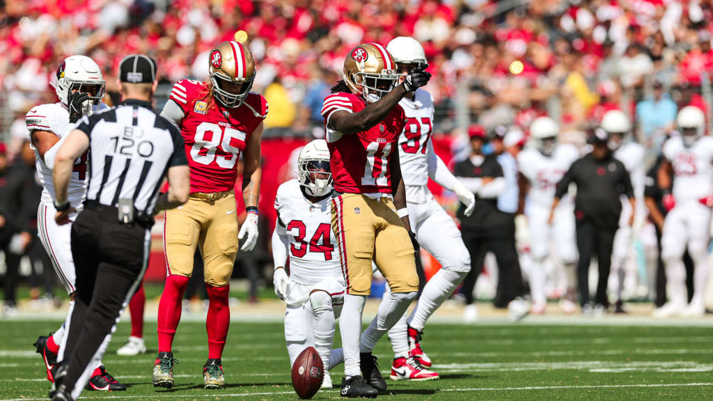 Aiyuk, McCaffrey and Bosa earn the best PFF grades in #AZvsSF