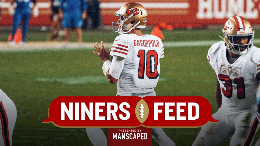 Los Angeles Rams 10-31 San Francisco 49ers: Jimmy Garoppolo throws two  touchdowns, Deebo Samuel stars and 49ers snap winless run at home, NFL  News