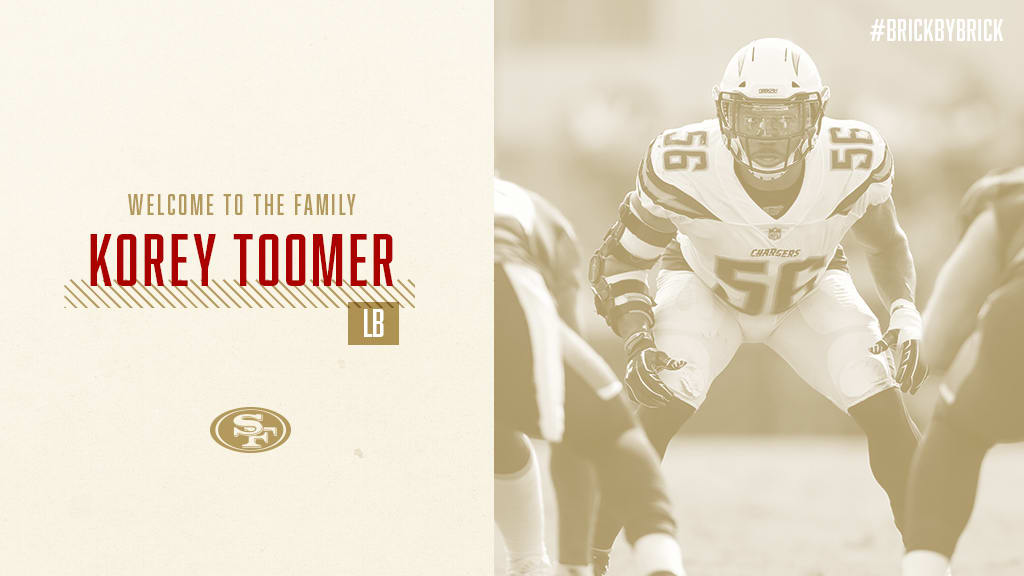 49ers sign LB Korey Toomer