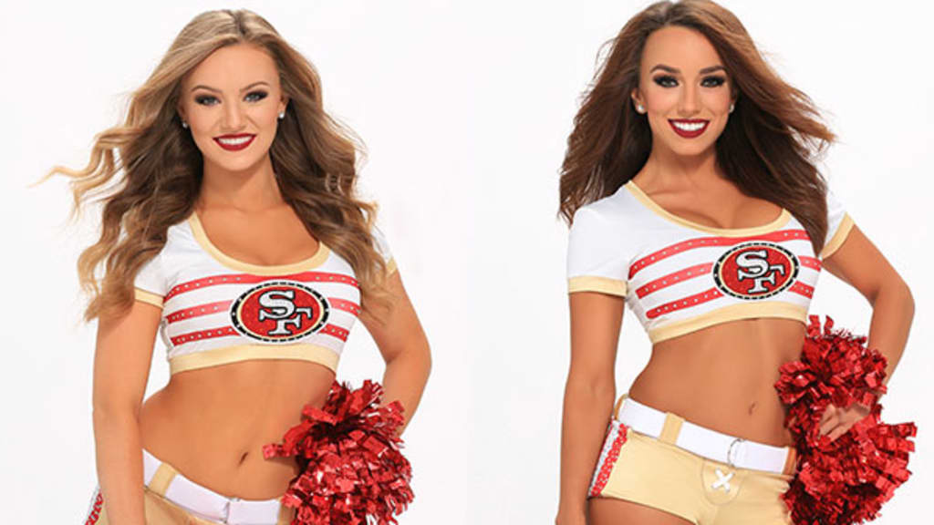 San Francisco 49ers on X: Meet Gold Rush members Sophia and Cassie!    / X