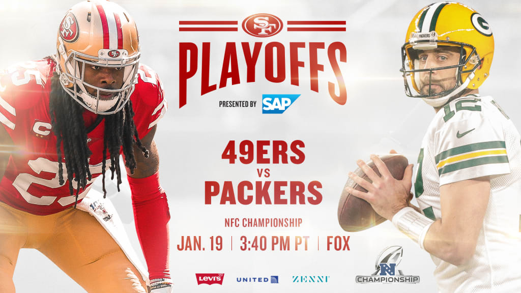 Packers to host 49ers Saturday night in NFC Divisional playoff game