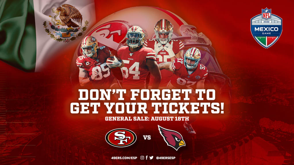 NFL to Begin Ticket Sales for 49ers vs. Cardinals Game in Mexico