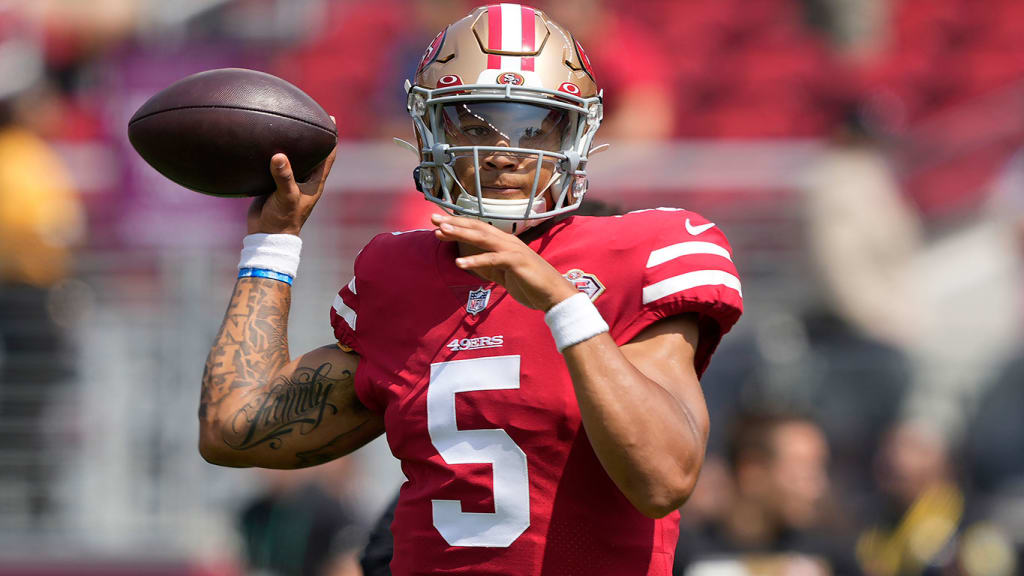 49ers QB Trey Lance to miss one week with injured finger