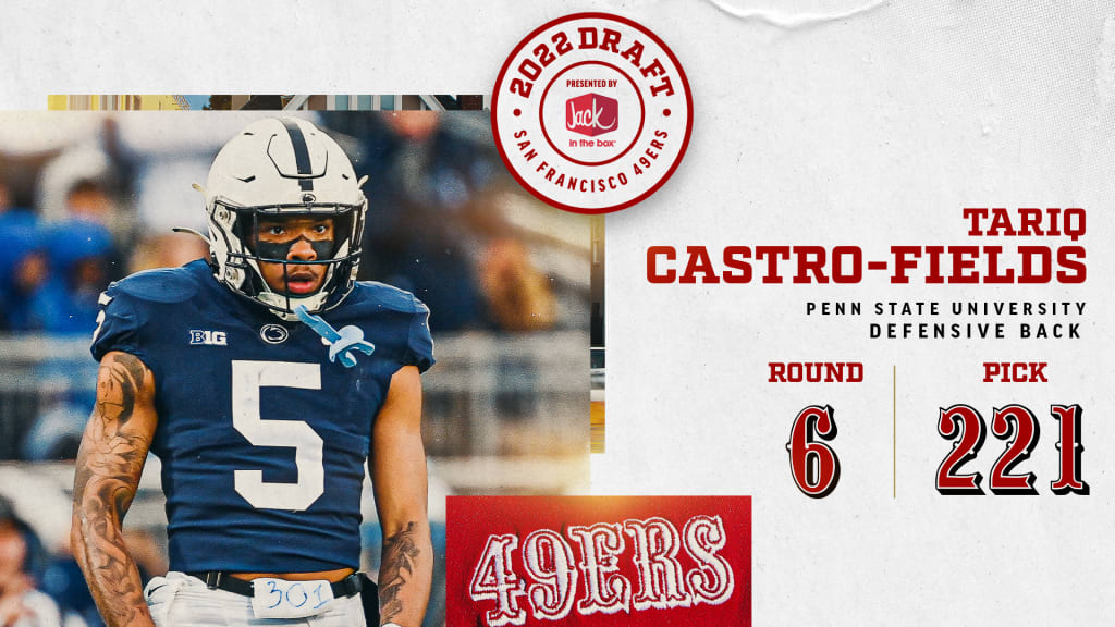 49ers sign draft pick Tariq Castro-Fields