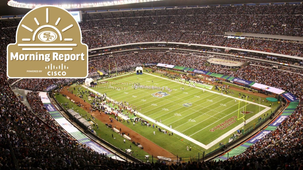 Report: 49ers' fans expected to make up 82 percent of crowd on Monday in  Mexico City - Niners Nation