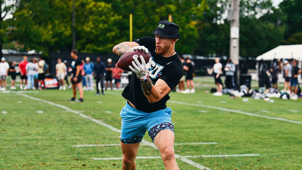 George Kittle, Travis Kelce explain growth of TEU camp in Nashville