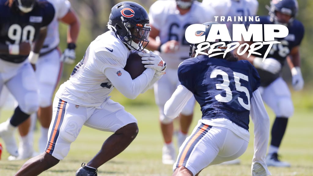 Chicago Bears hold first live-tackling training camp session in